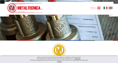 Desktop Screenshot of metaltecnicazanolo.com
